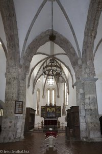 In der Kirche von Tartlau