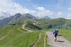 Wanderweg vom Fellhorn zur Kanzelwand