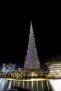 Lichtershow der Emaar