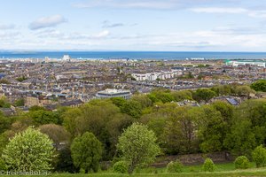 Aussicht auf Edinburgh vom Calton Hill