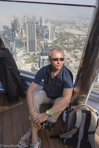 Lars am Abgrund - Burj Khalifa