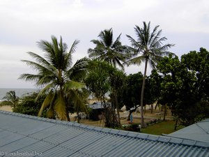 Blick aus unserem Zimmer