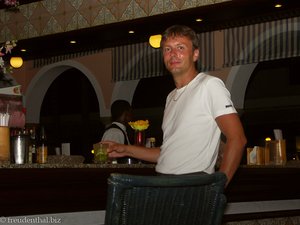 Lars an der Riu Bambu Bar