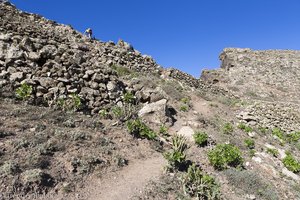 Aufstieg zum Höhenweg von Guinate