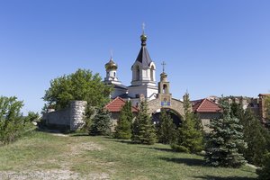 das Kloster von Butuceni in der Region Orheiul Vechi in Moldawien