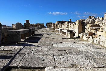 Prachtstraße Agora-Basilika