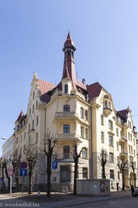 Jugendstilmuseum in der Alberta iela in Riga