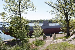 U-Boot Vesikko bei Suomenlinna