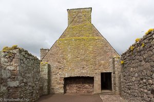 In der Burgruine Dunnottar