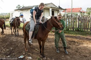 Anne will durch das Tal von Viñales reiten