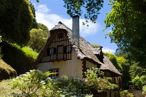 strohgedecktes Haus bei Queimadas