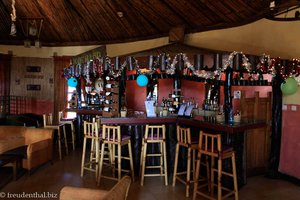Angeblich die höchste Bar von Afrika in der Simien Lodge.