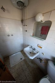 auch das Bad ist nicht sonderlich lecker im Hotel Arc in Axum