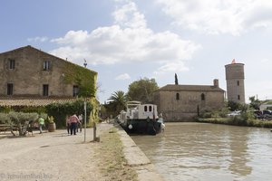 im Hafen von Le Somail am Canal du Midi