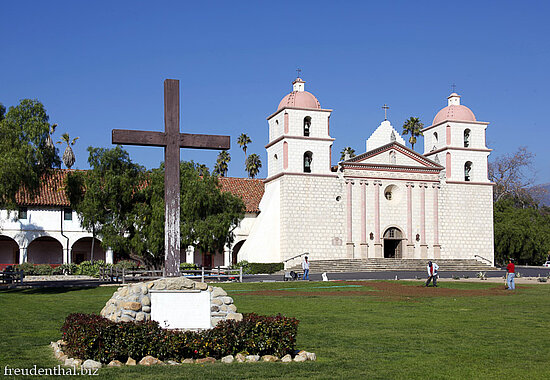 Die Missionskirche von Santa Barbara