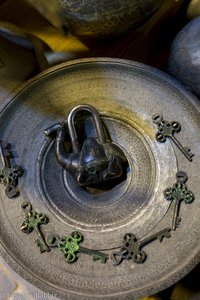 Metallschloss in Kamelform auf dem Gewürz-Souk