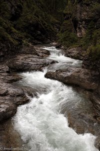 Rotlechschlucht - Wanderung Rotlechwasserfall