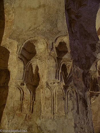 Antike Säule im Bey Hamam