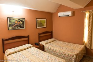 Schlafzimmer im Bungalow vom Hotel Playa Larga