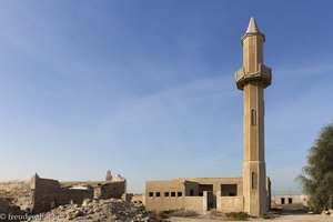 Die alte Moschee in Al Jazirah Al Hamra bei Ras al Khaimah