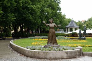 Denkmal der Volksschauspielerin Wenche Foss