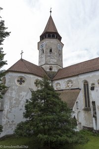 Die Kirche in der Grundform eines Kreuzes - Tartlau