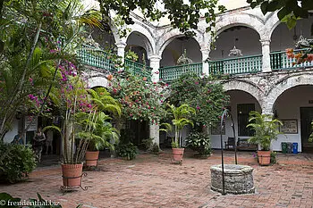 Patio des Confento de la Popa bei Cartagena