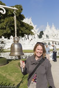 Anne am Wat Rong Khun