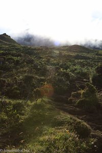 Sonne und Nebel am Pico