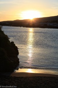 Sonnenuntergang bei Horta auf Faial