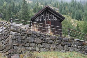 Schneewittchenhäuschen bei der Bergbauwelt Ridnaun-Schneeberg