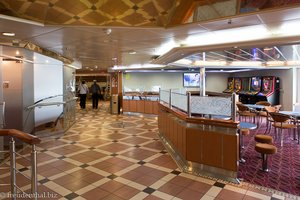 Restaurantbereich auf einer der NorthLink Ferries