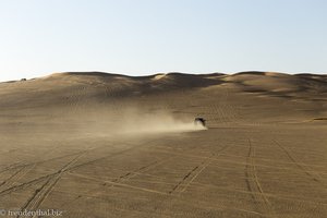 Fahrt zu den Sanddünen der Rub al-Khali im Oman