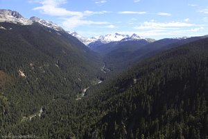 Ausblick aus den Gondeln ins Fitzsimmons Valley