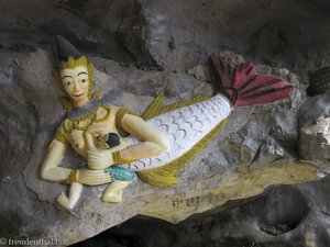 in der Tham Xang, der Elefantenhöhle