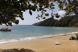 Strand beim Blue Waters Inn Tobago