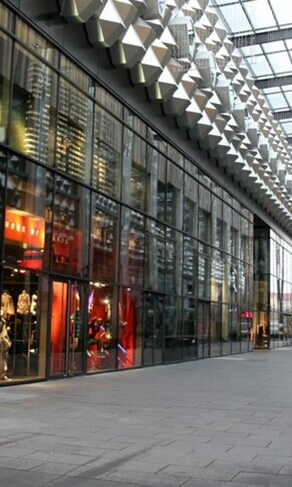 Galerie an der Prager Straße in Dresden