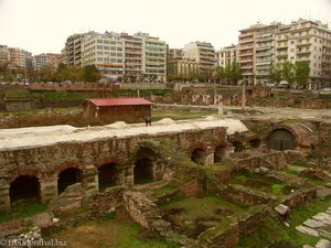 Blick über das Römische Forum | Thessaloniki