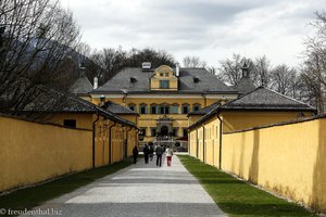 Weg zum Schloss Hellbrunn