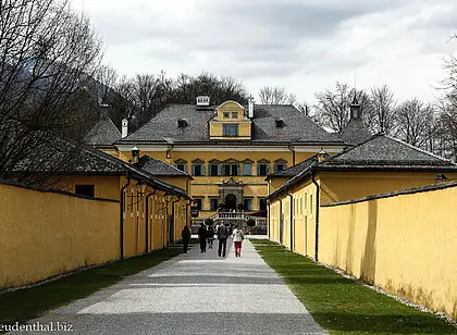Wasserspiele im Schloss Hellbrunn