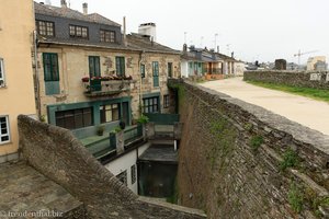 auf der Stadtmauer von Lugo