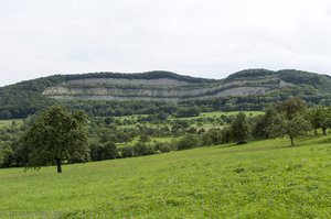 Der Kalksteinberg Hörnle diente der Zementherstellung