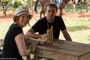 Lars und Anne beim Reitausflug im Tal von Viñales