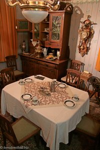 Koloniales Esszimmer im Swakopmund Museum