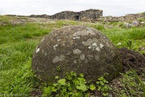 Runde Steine der heiratswilligen Männer von Michelsberg, Cisnadioara.