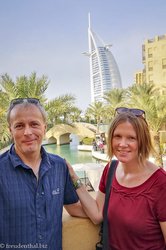 Lars und Anne und das Burj al Arab
