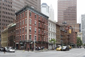 Lower Manhattan in New York