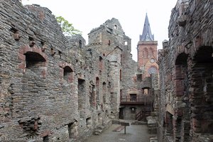 im Bishops Palace von Kirkwall