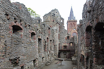 im Bishops Palace von Kirkwall