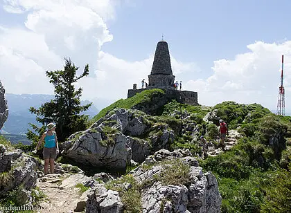 Jägerdenkmal auf dem Grünten